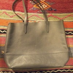 J.CREW LEATHER TOTE
